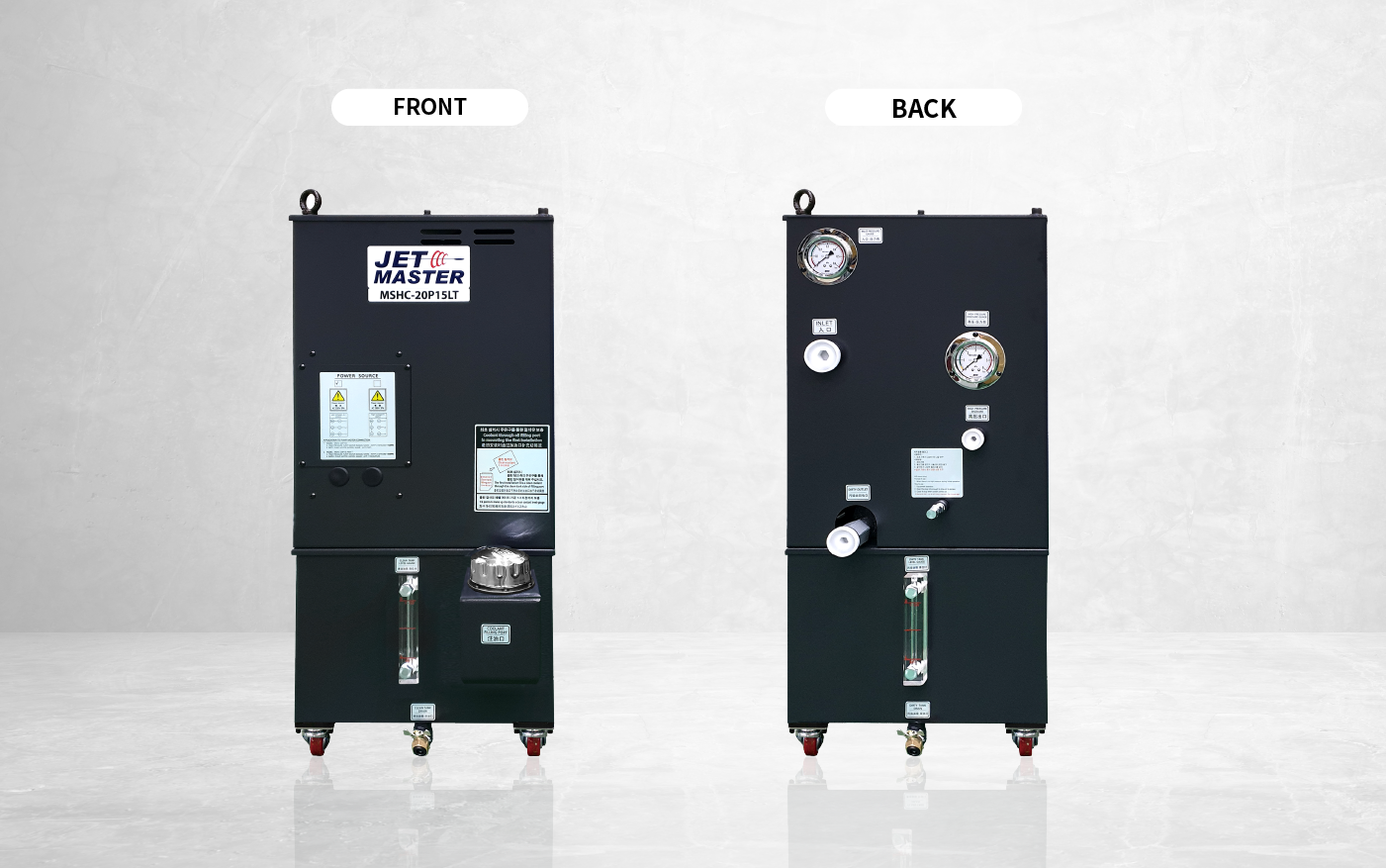 jetmaster, High pressure through spindle coolant